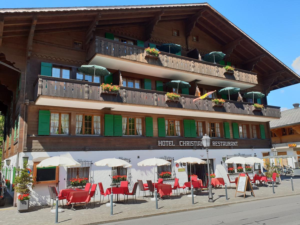 Hotel Christiania Gstaad Exterior foto